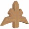 Ekena Millwork Davenport Timber Gable Bracket, Western Red Cedar, 36"W x 23"H x 3 1/2"D x 5 1/2"F, 15/12 Pitch GBW036X23X0406DAV00SWR - alternate 3
